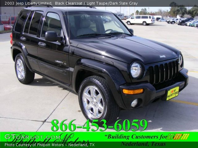 2003 Jeep Liberty Limited in Black Clearcoat