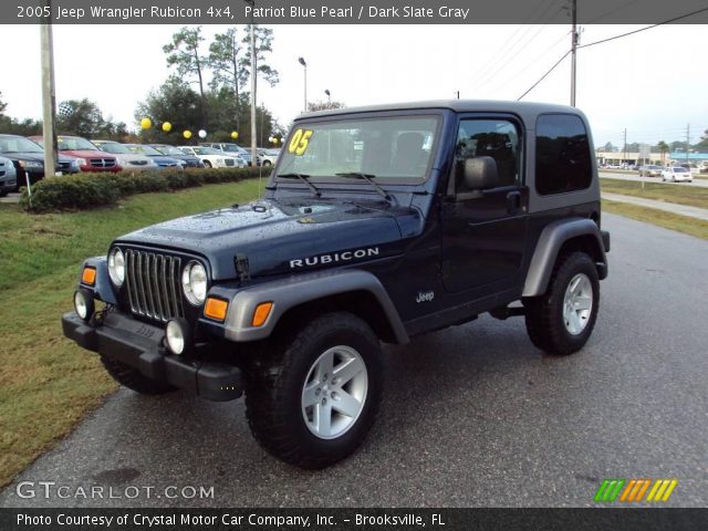 2005 Jeep Wrangler Rubicon 4x4 in Patriot Blue Pearl