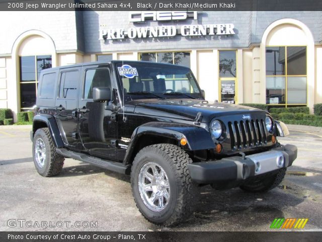 2008 Jeep Wrangler Unlimited Sahara 4x4 in Black