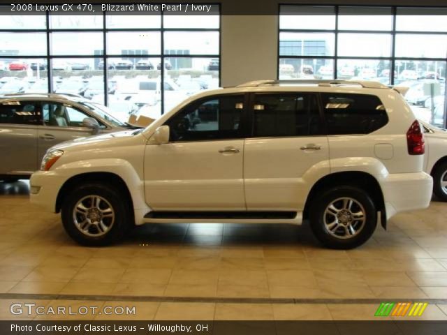 2008 Lexus GX 470 in Blizzard White Pearl