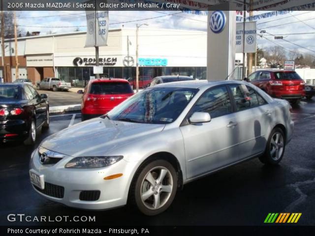2006 Mazda MAZDA6 i Sedan in Glacier Silver Metallic