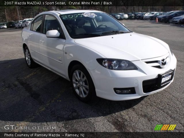 2007 Mazda MAZDA3 s Sport Sedan in Crystal White Pearl
