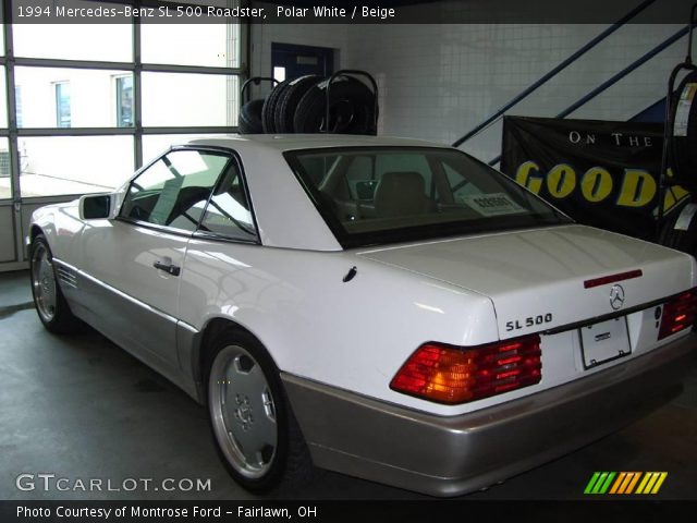 1994 Mercedes-Benz SL 500 Roadster in Polar White