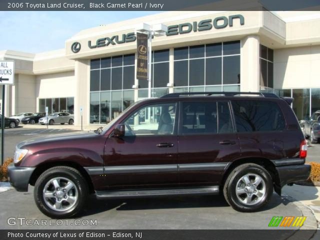 2006 Toyota Land Cruiser  in Black Garnet Pearl