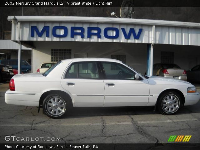 2003 Mercury Grand Marquis LS in Vibrant White