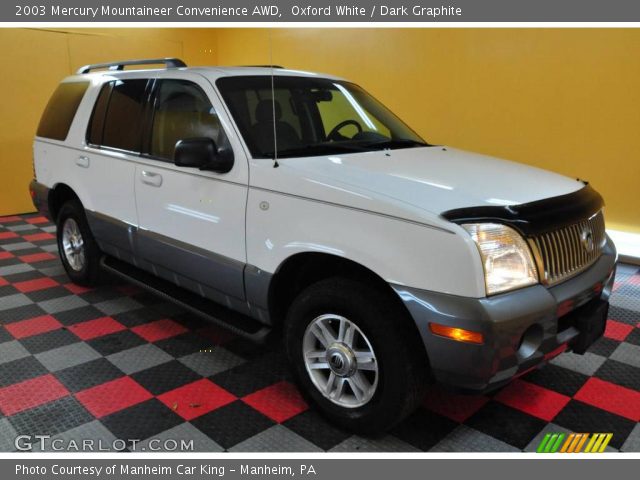 2003 Mercury Mountaineer Convenience AWD in Oxford White