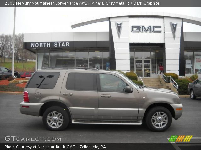 2003 Mercury Mountaineer Convenience AWD in Mineral Grey Metallic