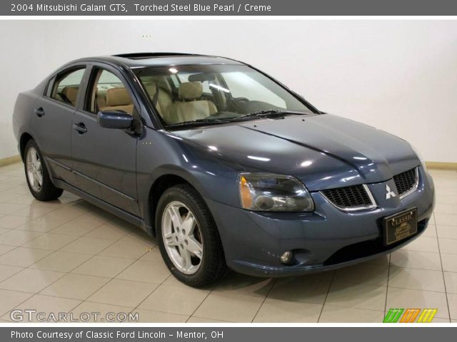 2004 Mitsubishi Galant GTS in Torched Steel Blue Pearl