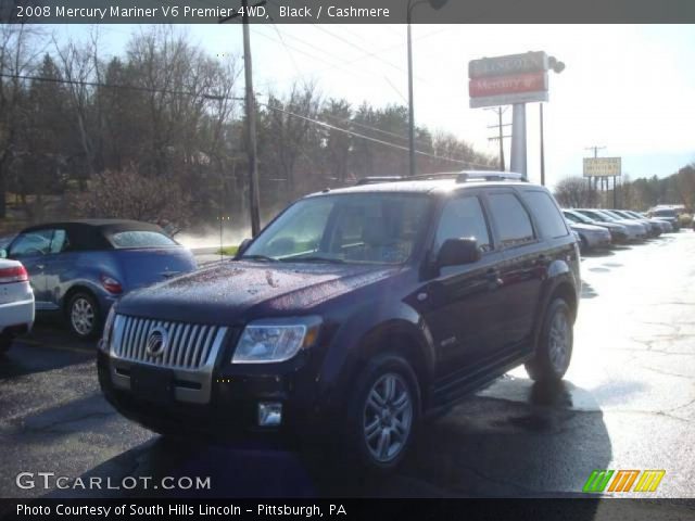 2008 Mercury Mariner V6 Premier 4WD in Black