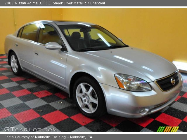 2003 Nissan Altima 3.5 SE in Sheer Silver Metallic