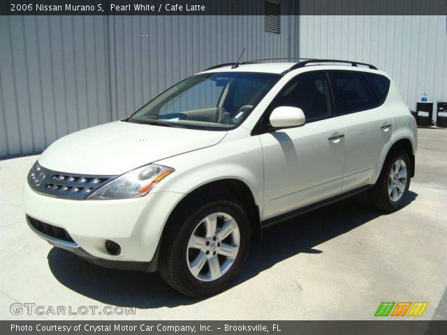2006 Nissan Murano S in Pearl White