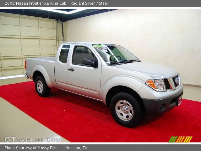 2008 Nissan Frontier XE King Cab in Radiant Silver