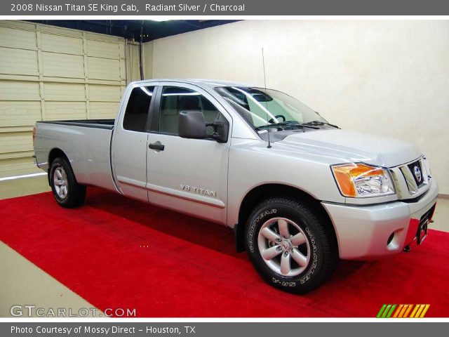 2008 Nissan Titan SE King Cab in Radiant Silver