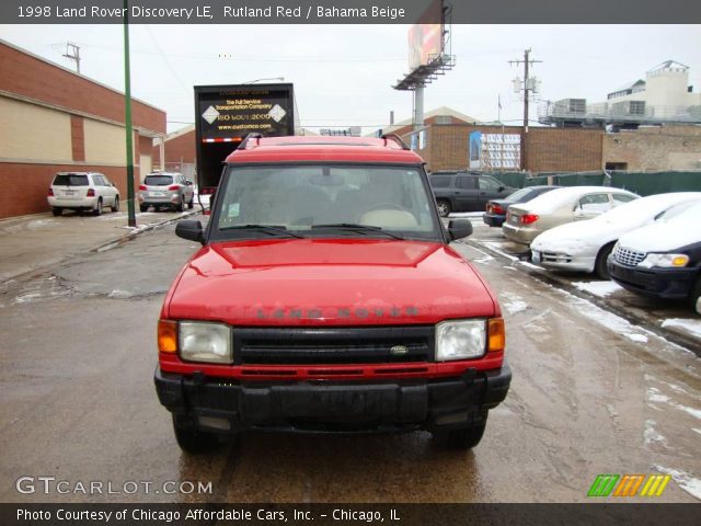 1998 Land Rover Discovery LE in Rutland Red
