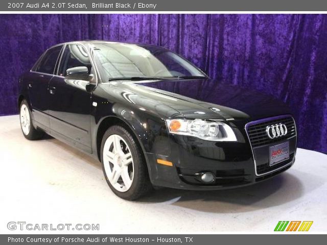 2007 Audi A4 2.0T Sedan in Brilliant Black