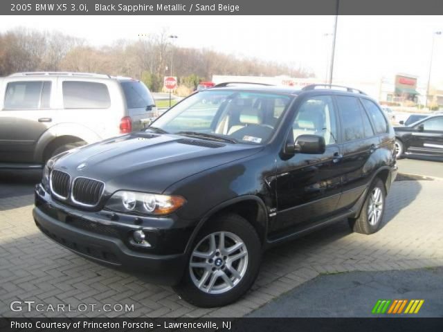 2005 BMW X5 3.0i in Black Sapphire Metallic