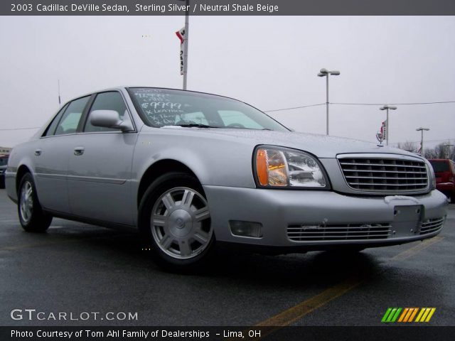 2003 Cadillac DeVille Sedan in Sterling Silver