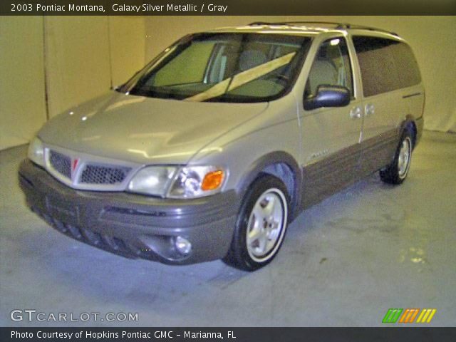 2003 Pontiac Montana  in Galaxy Silver Metallic