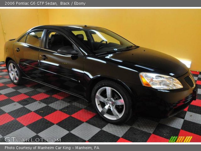 2006 Pontiac G6 GTP Sedan in Black
