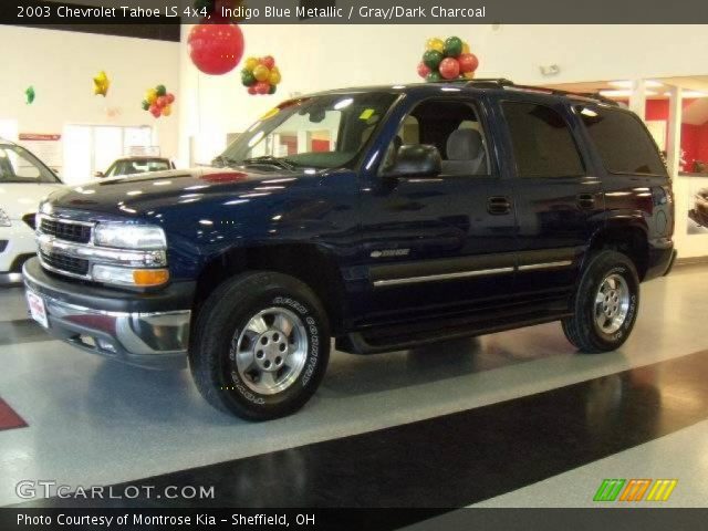2003 Chevrolet Tahoe LS 4x4 in Indigo Blue Metallic