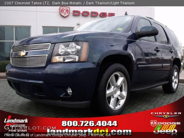 2007 Chevrolet Tahoe LTZ in Dark Blue Metallic