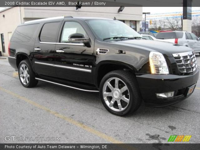 2008 Cadillac Escalade ESV AWD in Black Raven