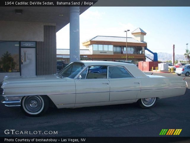 1964 Cadillac DeVille Sedan in Bahama Sand