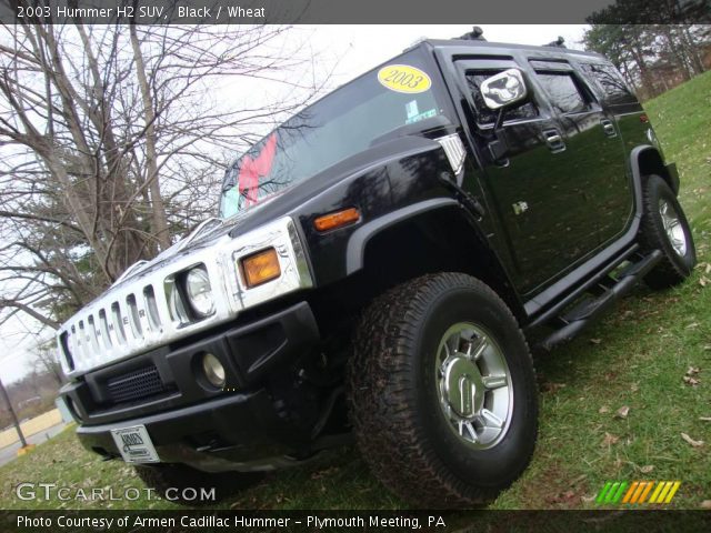 2003 Hummer H2 SUV in Black