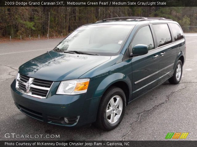 2009 Dodge Grand Caravan SXT in Melbourne Green Pearl