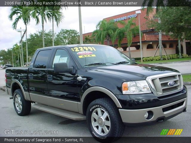 2006 Ford F150 King Ranch SuperCrew 4x4 in Black