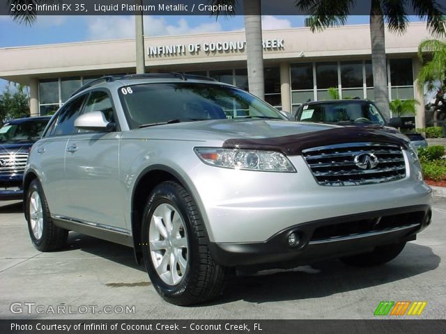 2006 Infiniti FX 35 in Liquid Platinum Metallic