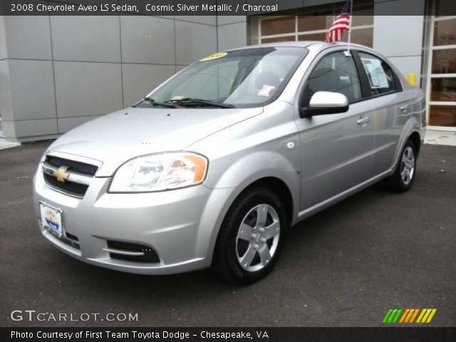 2008 Chevrolet Aveo LS Sedan in Cosmic Silver Metallic