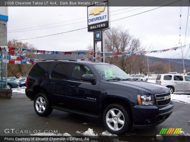 2008 Chevrolet Tahoe LT 4x4 in Dark Blue Metallic