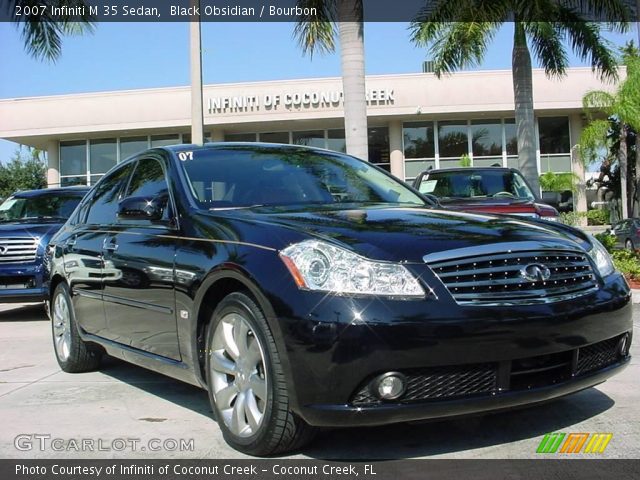 2007 Infiniti M 35 Sedan in Black Obsidian