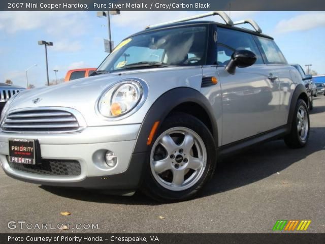 2007 Mini Cooper Hardtop in Pure Silver Metallic