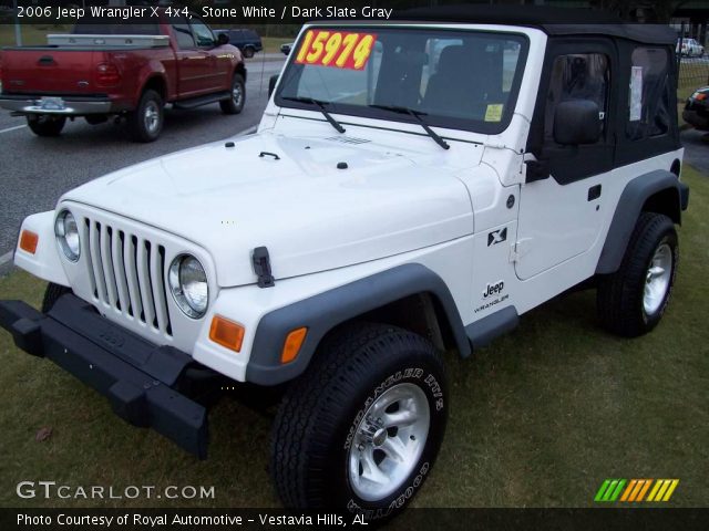 2006 Jeep Wrangler X 4x4 in Stone White