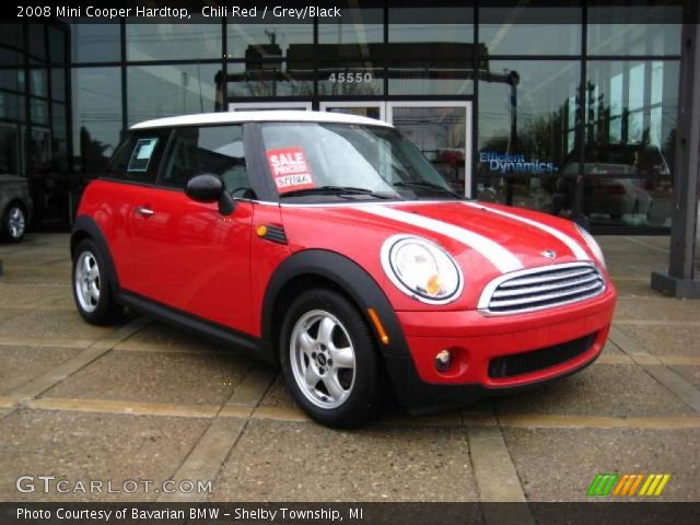 2008 Mini Cooper Hardtop in Chili Red