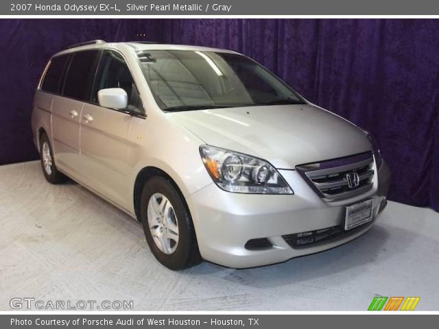 2007 Honda Odyssey EX-L in Silver Pearl Metallic