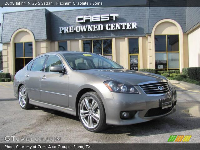 2008 Infiniti M 35 S Sedan in Platinum Graphite