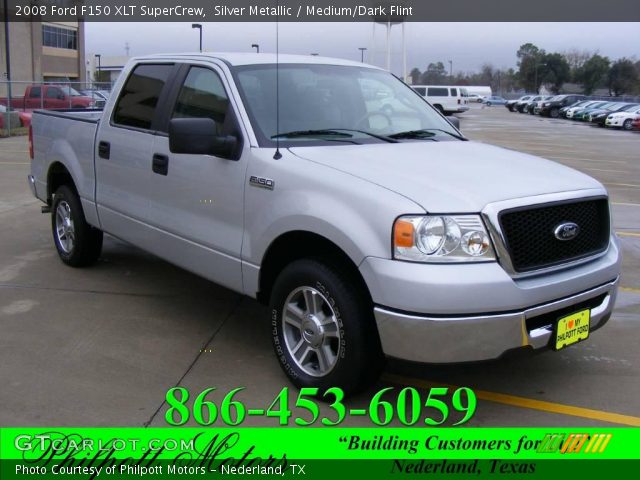 2008 Ford F150 XLT SuperCrew in Silver Metallic