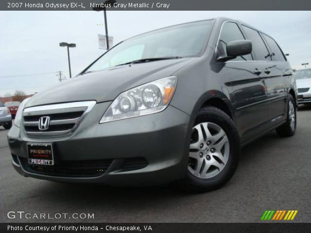 2007 Honda Odyssey EX-L in Nimbus Gray Metallic