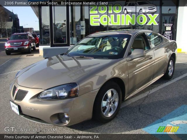 2006 Pontiac Grand Prix Sedan in Bronzestone Metallic