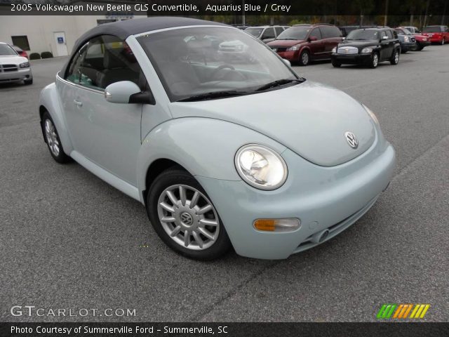 2005 Volkswagen New Beetle GLS Convertible in Aquarius Blue