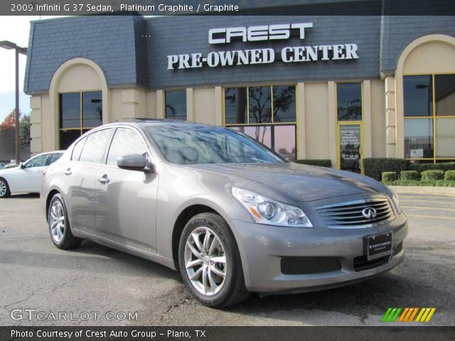 2009 Infiniti G 37 Sedan in Platinum Graphite