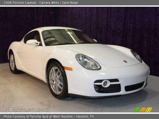 2008 Porsche Cayman  in Carrara White
