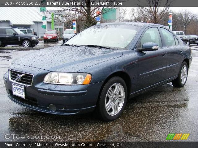 2007 Volvo S60 2.5T in Barents Blue Metallic