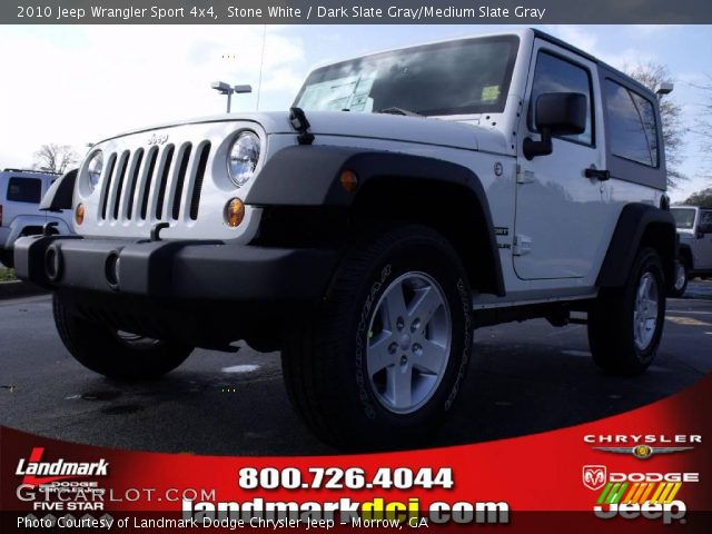 2010 Jeep Wrangler Sport 4x4 in Stone White