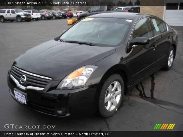 2007 Nissan Altima 2.5 S in Super Black