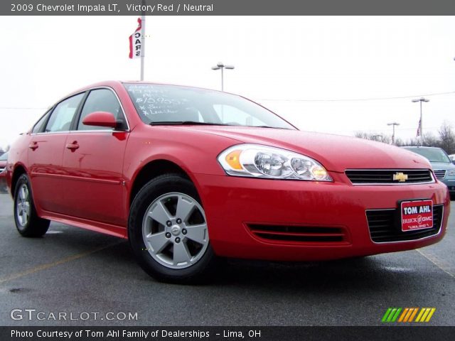 2009 Chevrolet Impala LT in Victory Red