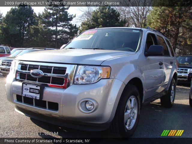 2009 Ford Escape XLT V6 4WD in Brilliant Silver Metallic